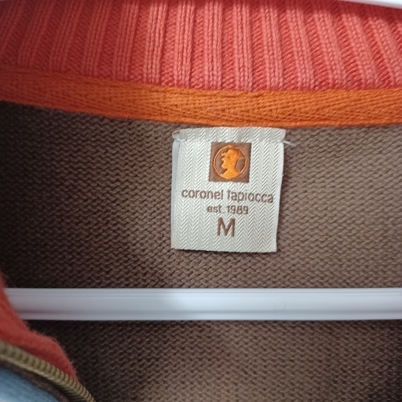 Coronel Tapiocca zip up cardigan sweater - Picture 4 of 5